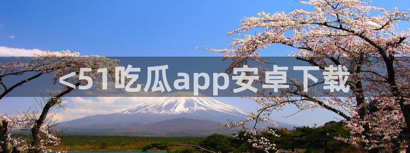 吃瓜.：<51吃瓜app安卓下载